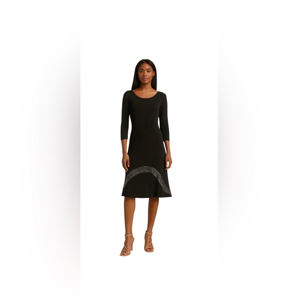 Authentic Roberto Cavalli Black Long Sleeve Dress